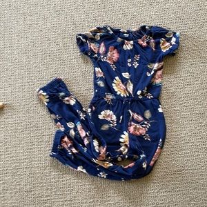 Old Navy Floral Jumpsuit